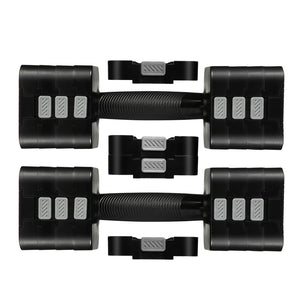 Centra A Pair 2.8KG-10KG Dumbbells Black-1996005551020052485