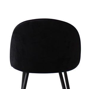 Levede 8x Dining Chairs Kitchen Cafe Black-1996005469931573253