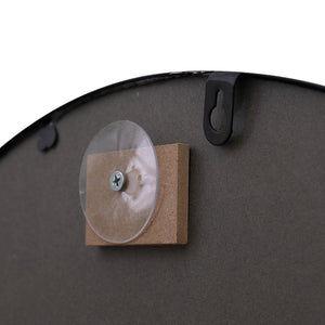 Wall Mirror Round Shaped Bathroom Makeup Medium-1975420485298688005