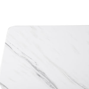 Levede Standing Desk Sofa Bed Side Table White No Slots-1973193835366453253