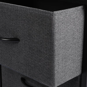 Levede Storage Cabinet Tower Chest Dark Grey-1973194081106530309