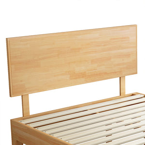 Levede Queen Rubberwood Bed Frame-1973194032486158341