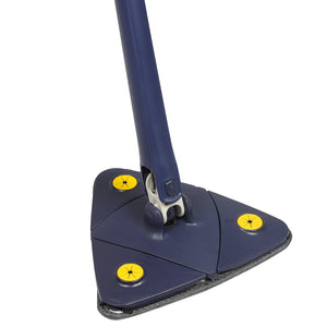 Cleanflo Cleaning Mop Dry Wet Triangle Blue-1973194088543031301