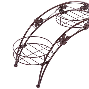 2X Plant Stand Outdoor Indoor Metal Bronze-1973193771344596997