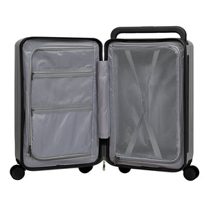 Slimbridge 26" Luggage Wide Handle Hard Case Grey-1996005403305054213