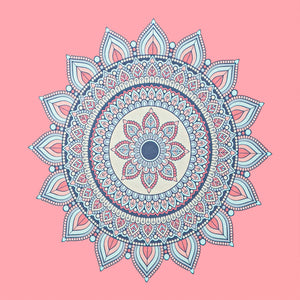 Centra Yoga Mat Foldable Non-Slip Exercise Pink-1973193794564263941