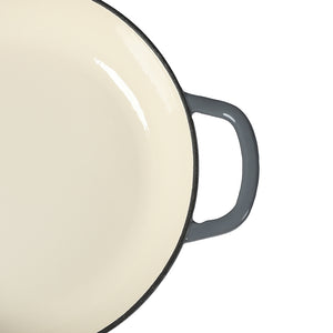 3.5L Enamel Dutch Oven Pan in Black Colour-1975420477065269253