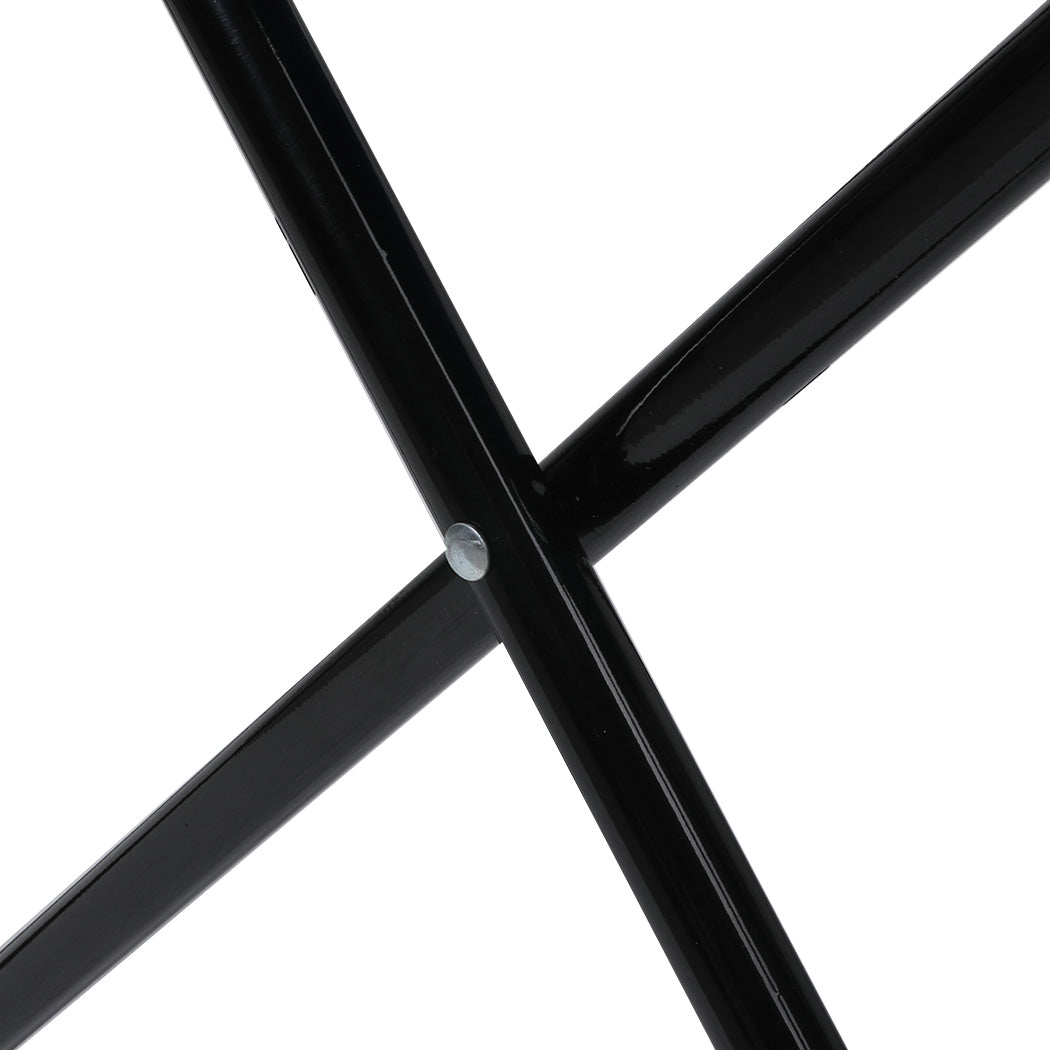 levede-2pcs-camping-chairs-folding-arm-black-1975420433268346885