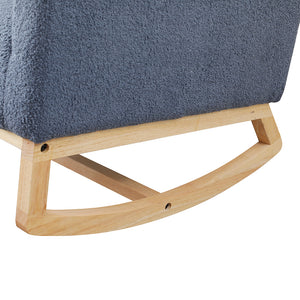 Levede Rocking Chair Ottoman Footrest With Side Pocket-1996005438465904645