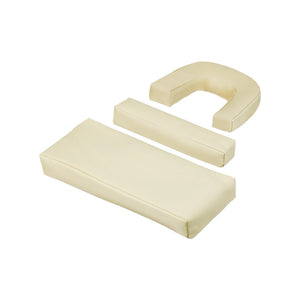 Levede Foldable Beach Lounge Chairs with Face Hole Khaki-1996005405750333445