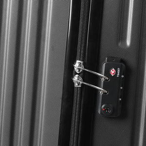 Slimbridge 24" Inch Luggage Suitcase Black 24 inch-1975420479745429509