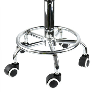 2x Levede Swivel Salon Barstool Hairdressing Black-1973193726146777093