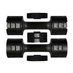 Centra A Pair Of 1KG To 5KG Dumbbells Black-1996005550617399301