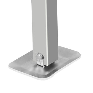 Manan 2X 410mm-545mm Drop Down Corner Silver-1975420488603799557