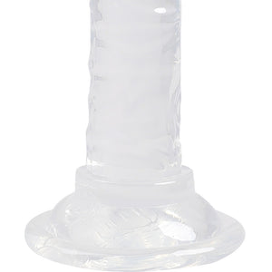 Crystal Dildo Dong Realistic Penis Cock White 15cm-1973193734933843973