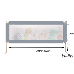 Bopeep Kids Baby Safety Bed Rail Guard King-1973193915293110274