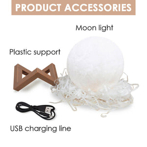3D Magical Moon Lamp USB LED Night Light Large-1973193944783261697
